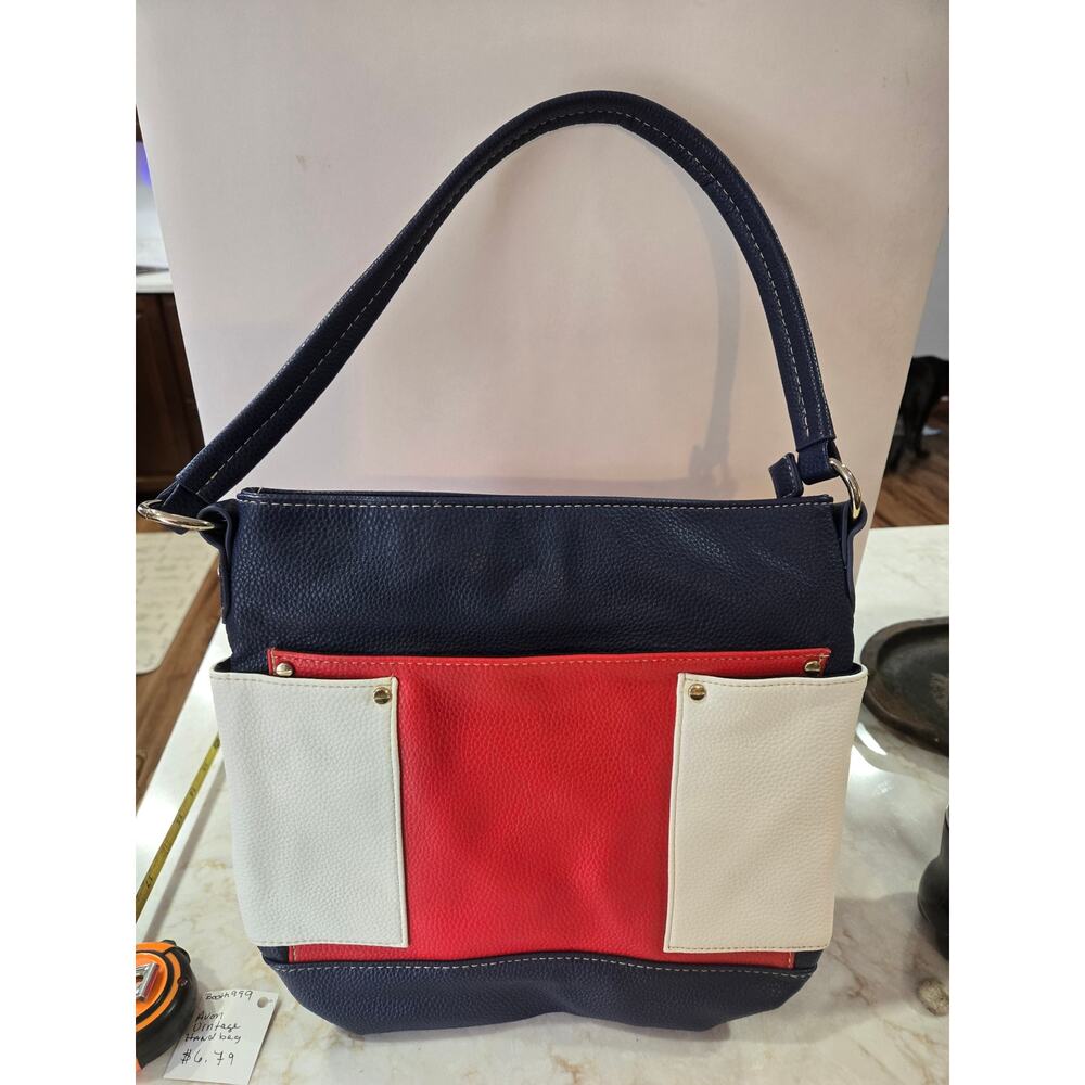 Vintage Avon Signature Purse Hand Bag Red White Blue Never Used Patriotic